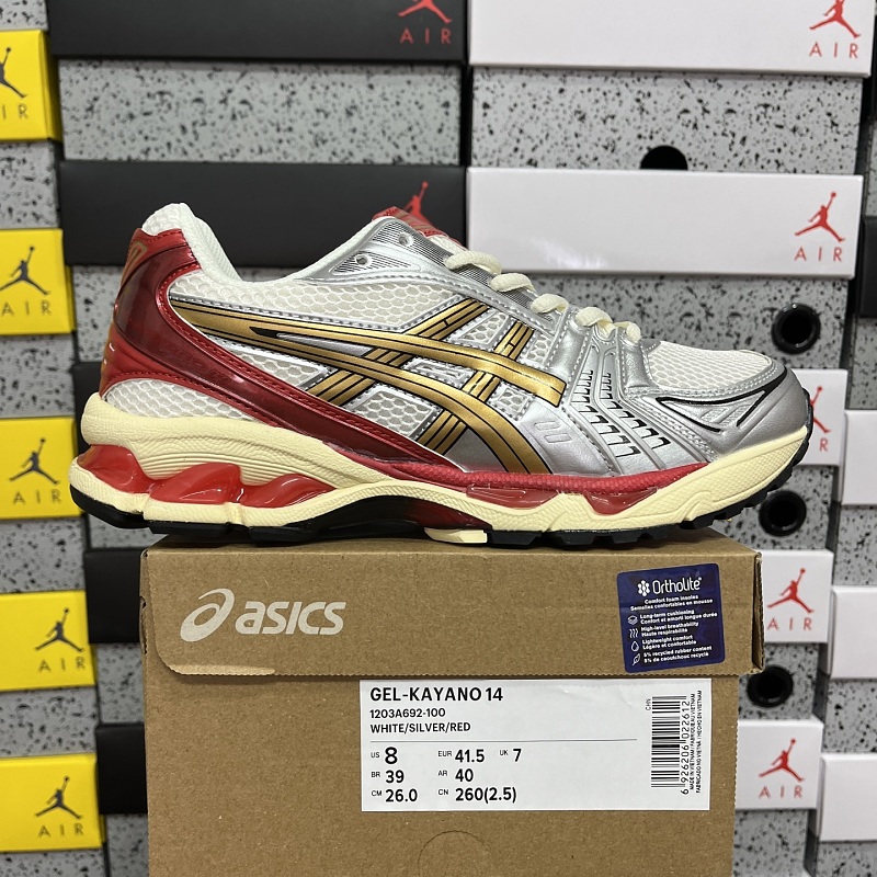 【KE版】GEL-KAYANO 14 36-46 1203A692-100金红