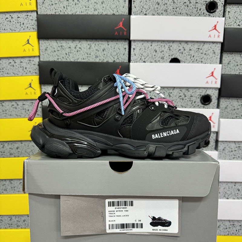 【OK Batch】BLCG Sneaker Tess 3.0 35-46 黑色彩色系带 1594