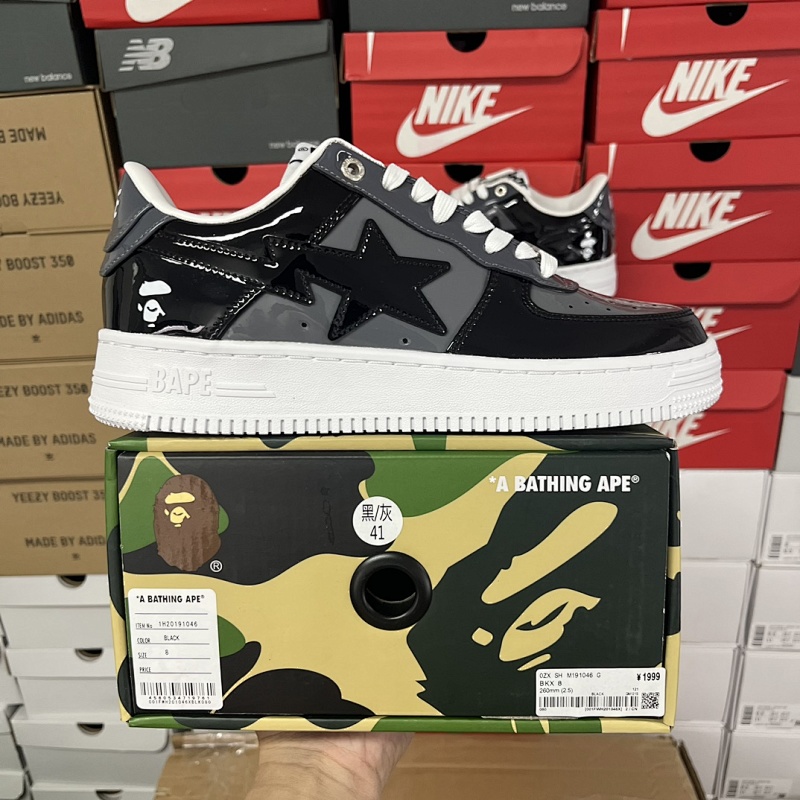 【C Batch】 Bape Sta 黑灰1H10-791-002