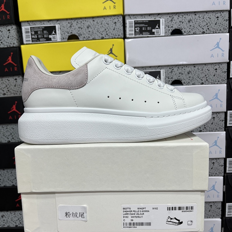 JS Batch Alexander Mcqueen 553770 WHGP7 9182 粉色反绒 34-47