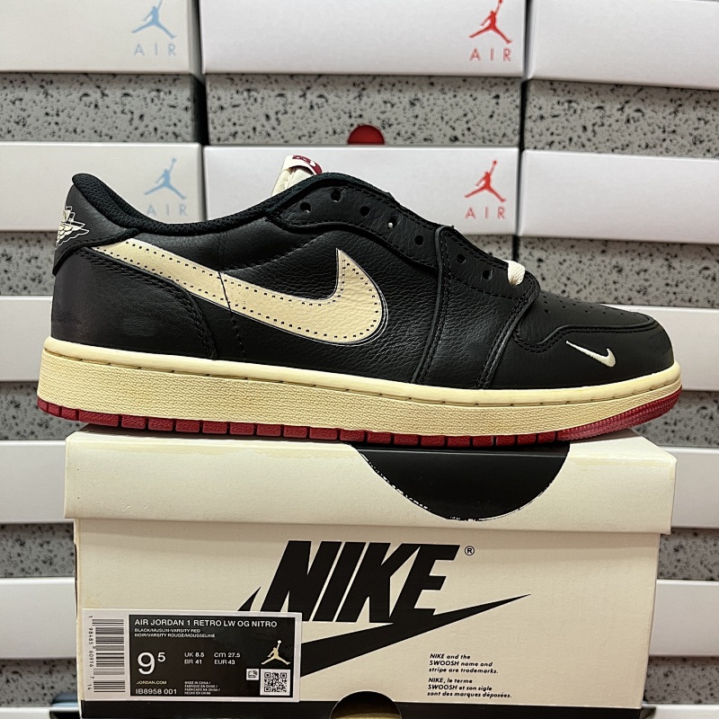 【DG Batch】 Air Jordan 1 IB8958-001黑米白