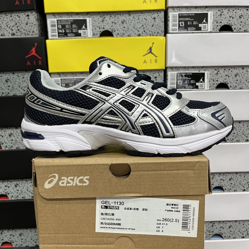 【KO Batch】 Gel-1130（36-46）银/深兰/黑 1201A256-400
