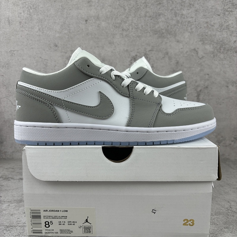 【XP2.0 Batch 】AJ1 low 36-47.5 狼灰DC0774-105