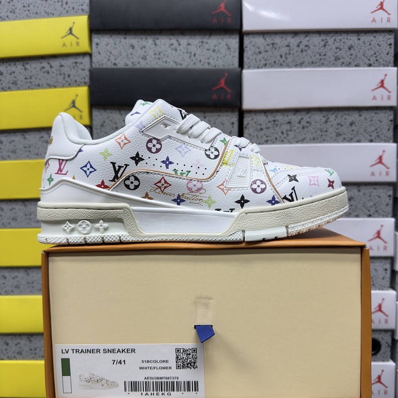 【小DT Batch 】Trainer 36-46 WHITE/FLOWER 白色多彩印纹