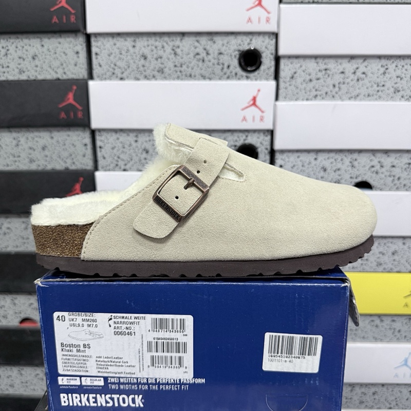 【东莞G版】博肯Birkenstock Naples Wrapped穆勒系列 Khaki Mint 卡其 36-40