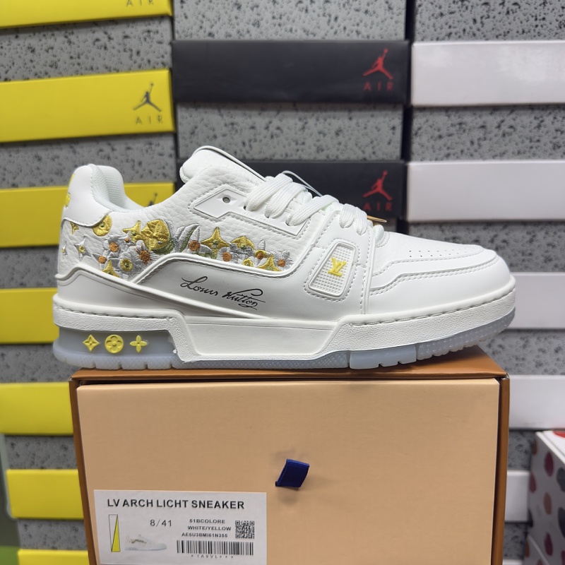 【BD Batch】Trainer 36-45 WHITE/YELLOW 白黄绣花
