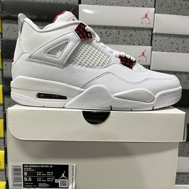 【BD Batch】Jordan 4 Retro Bred(40-47.5) CT8527-112