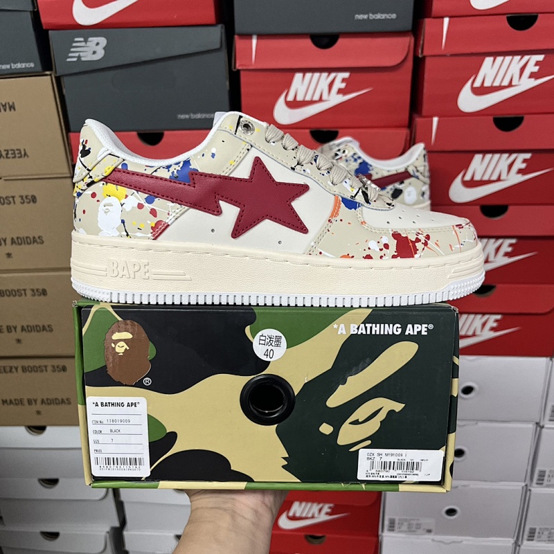 【C Batch】 Bape Sta 1120191009 彩色泼墨