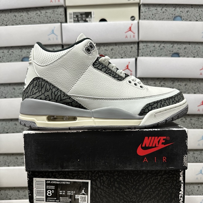 【5A Batch】AJ3 RETRO 36-47 CT8532-106 白灰