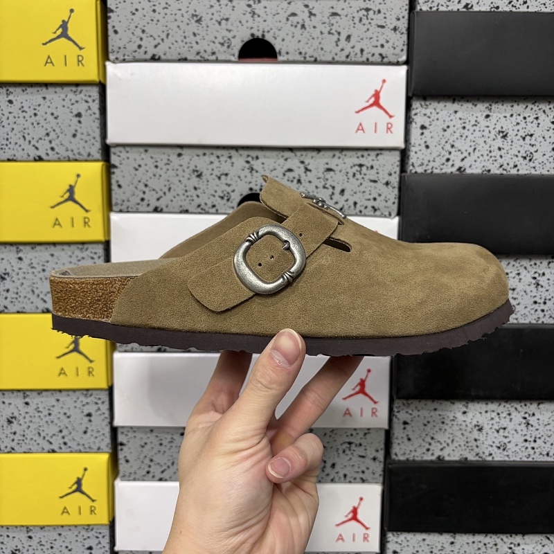 【东莞G版】博肯Birkenstock Naples Wrapped穆勒系列（35-46）克罗心咖啡