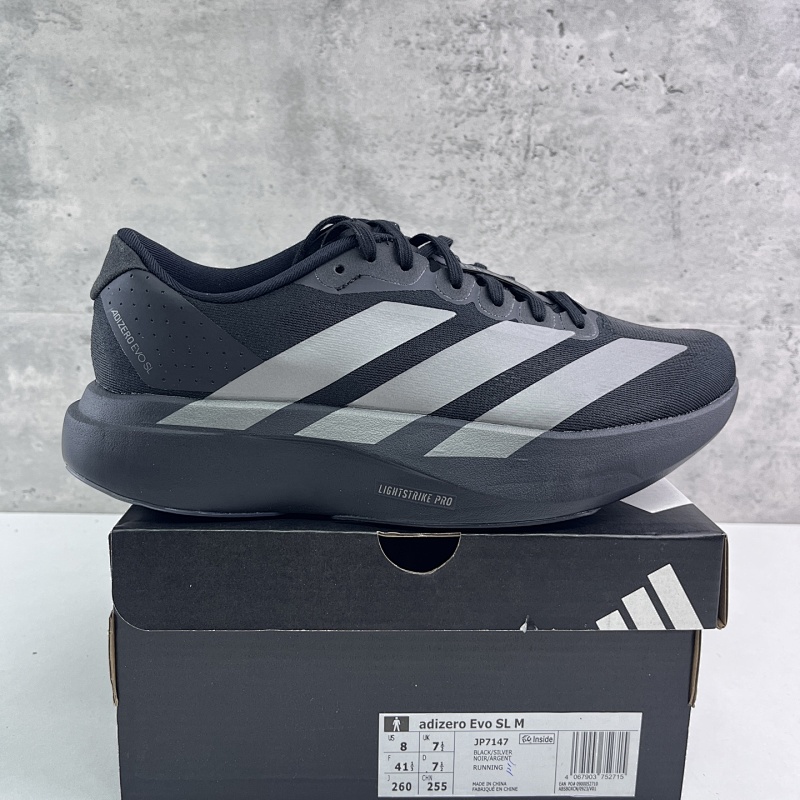 【PK Batch】Adizero Evo SL M 36-46 黑灰银 JP7147