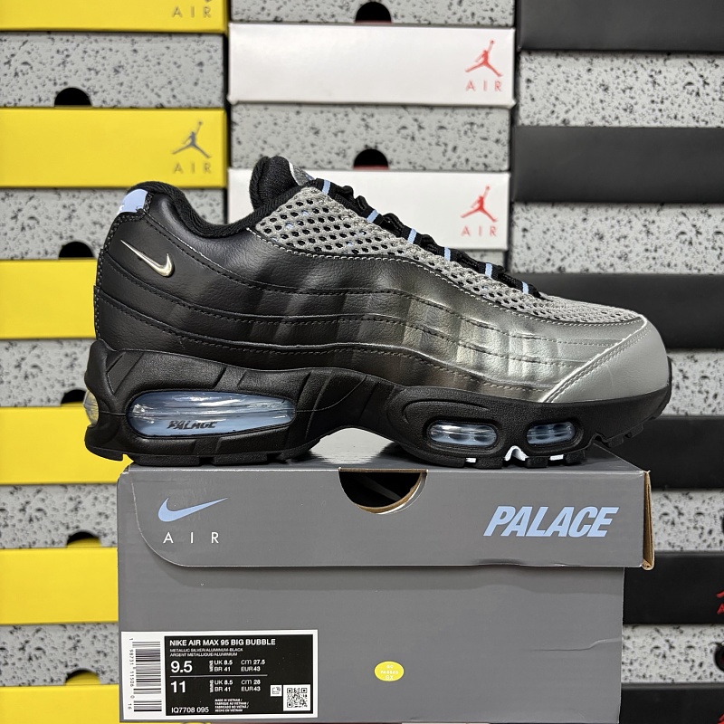 【GX】 Air Max 95 40-48.5 银子弹 银黑 IQ7708-095