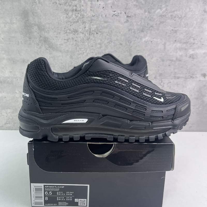 【HS】Comme des Garçons Homme Plus x NK Air Max TL 2.5 Pack 联名 【36-46】全黑HJ6539-001