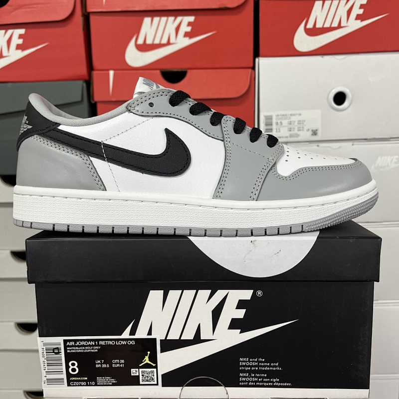 【DT Batch】 Air Jordan AJ1 Low OG 【40-47.5】CZ0790-110 灰白