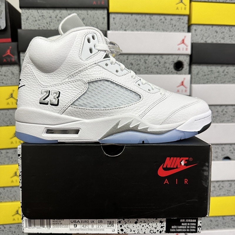 【GX Batch 】Air Jordan AJ5(40-48.5) HQ7978-103白蓝