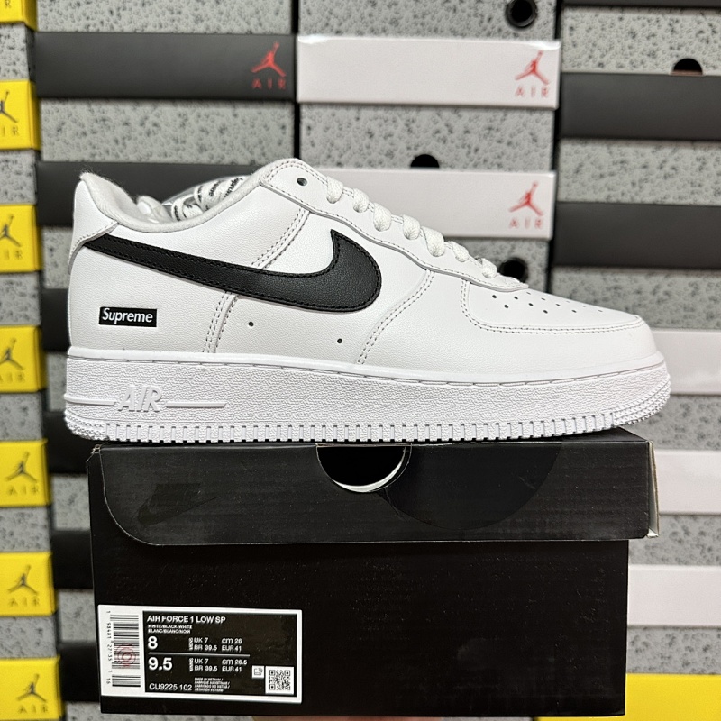 【G Batch】Air Force 1'07 Low 36-48.5 白黑 Sup CU9225-102