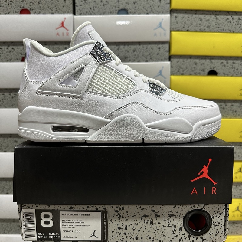 【BD Batch】Jordan 4 Retro Bred(40-47.5) 308497-100