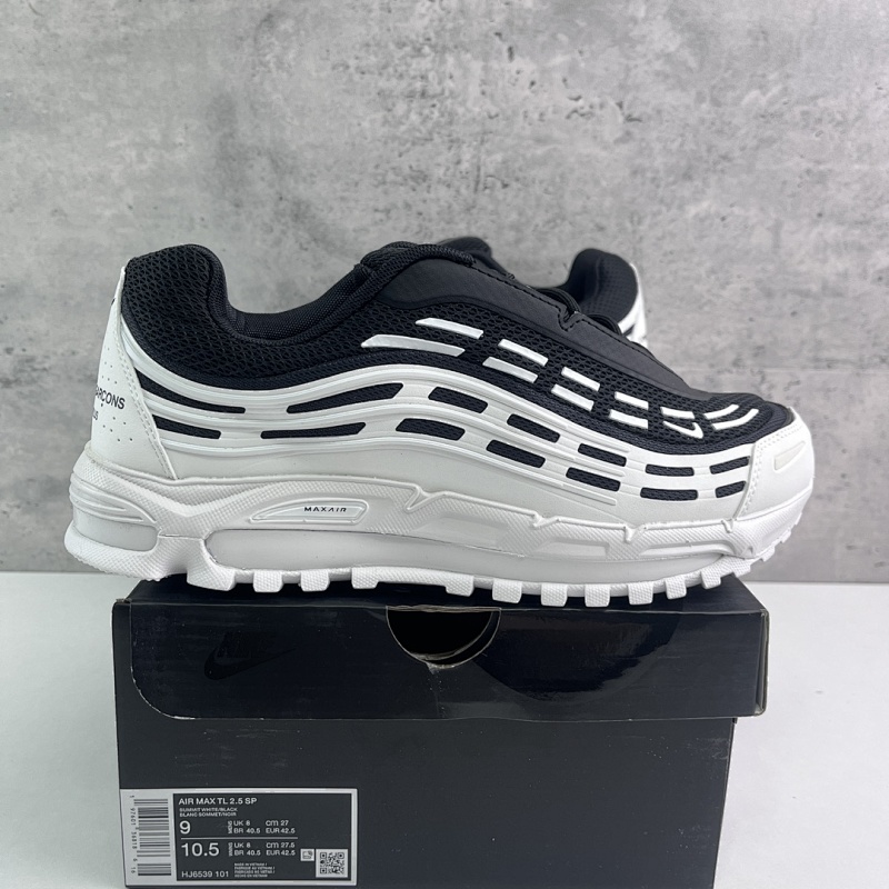 【HS】Comme des Garçons Homme Plus x NK Air Max TL 2.5 Pack 联名 【36-46】黑白HJ6539-101