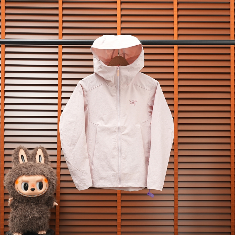 【XF Batch】女款Hoody软壳连帽夹克 XS-XXL 夕雾粉