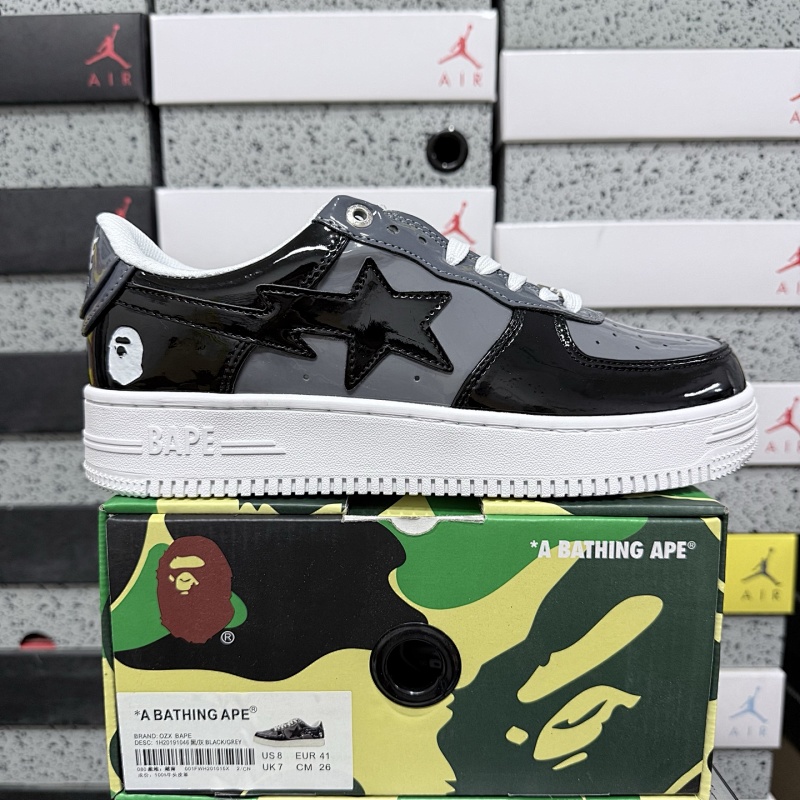【WZ Batch】Bape 36-46 1H20191046 黑灰