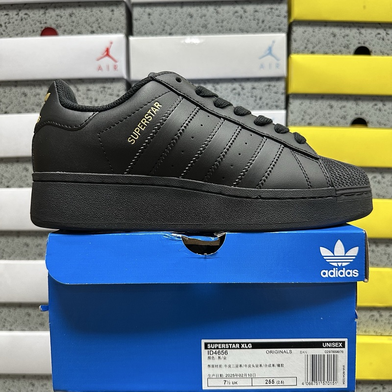 【BD Batch】AD Originals Superstar(35-45) ID4656 全黑