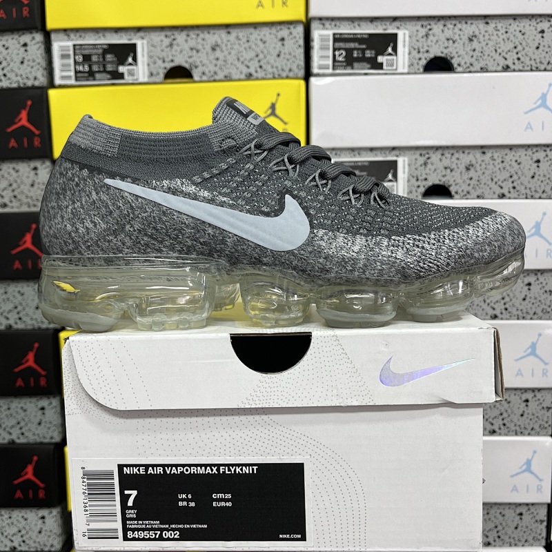【 XP Batch】 Air Vapormax Flyknit 36-47.5 灰色 849557-002