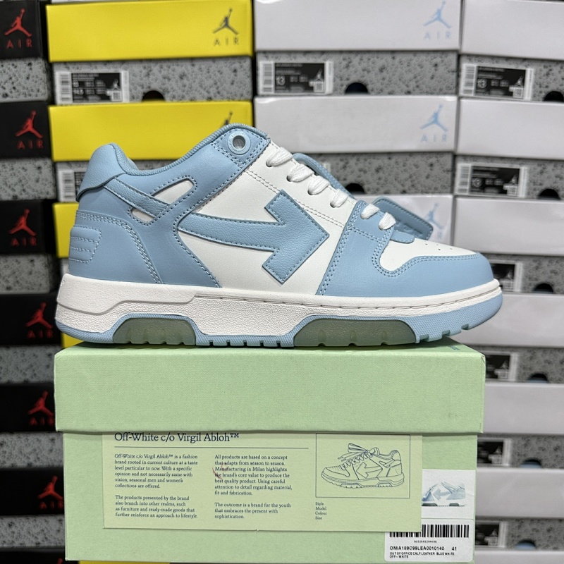 【C版】 OFF-WHITE Out Of Office "OMIA189S21LEA 0010140 蓝白"