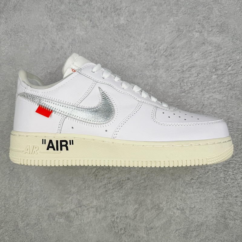 ff-White x NK Air Force 1 "White" 空军一号 OW联名白银 AO4297-100
