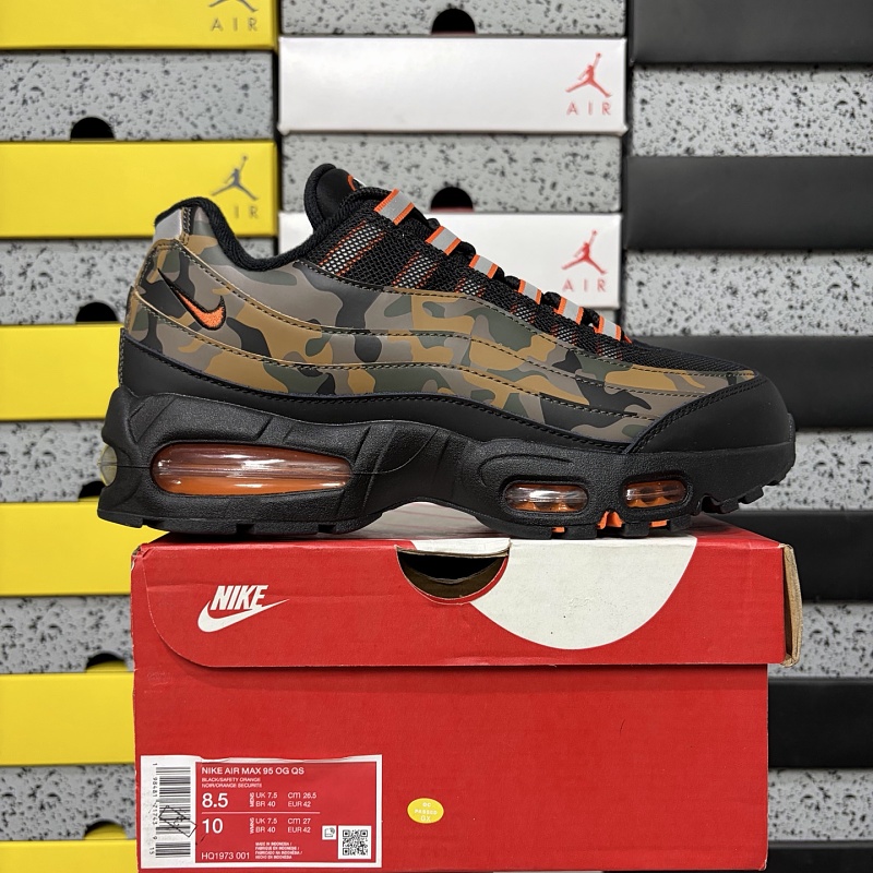 【GX】 Air Max 95 40-48.5 2025迷彩黑褐 HQ1973-001 40-48.5
