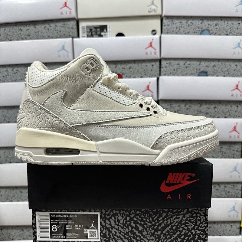 【5A Batch】AJ3 RETRO 36-47 136064-668 米白