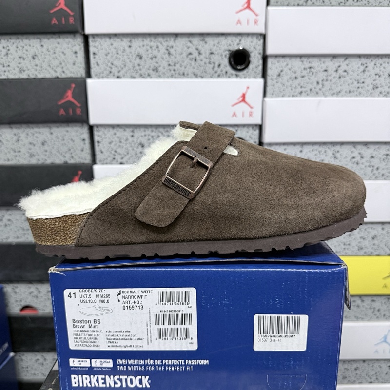 【东莞G版】博肯Birkenstock Naples Wrapped穆勒系列 Brown Mint棕色 35-40