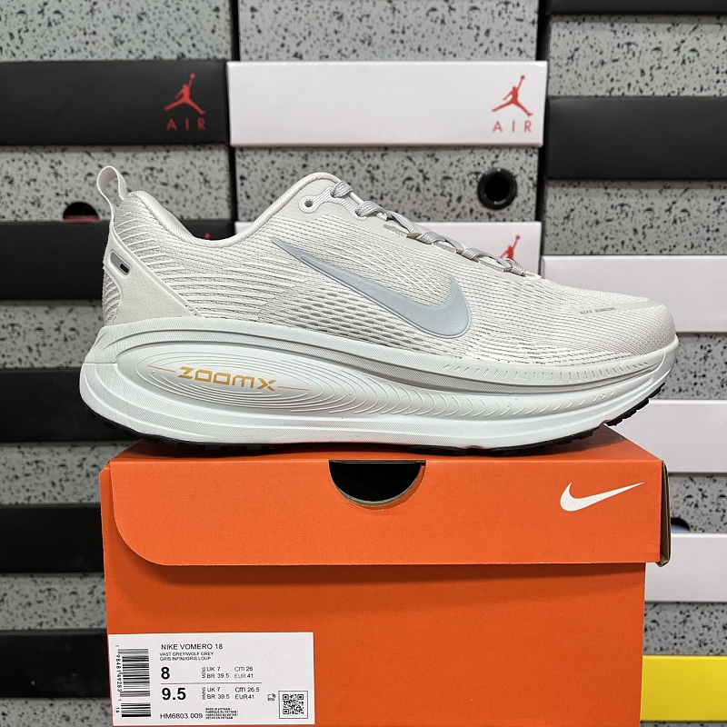【GT Batch】 Air Zoom Vomero 18 （39-45）白灰 HM6803-009