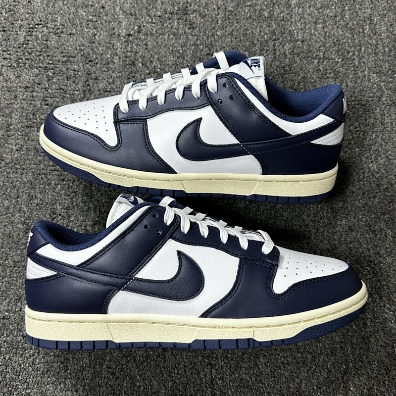 【M Batch 】NK Dunk Low "Vintage Navy" 海军蓝做旧 DD1503-115