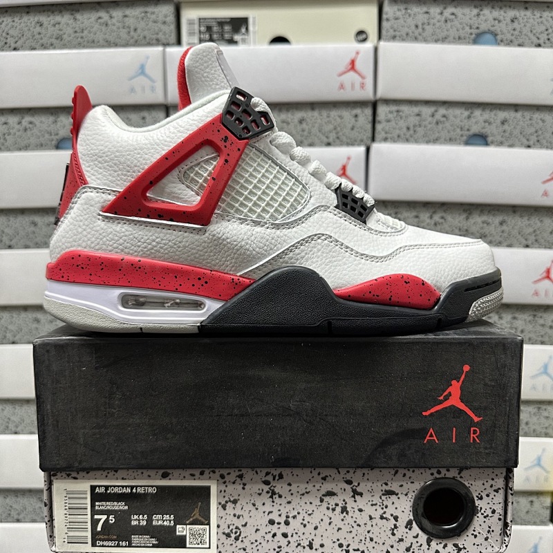 【CP Batch】J4 RETRO 35.5-48 DH6927 161 白红
