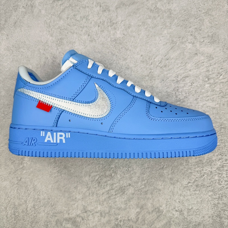 Off-White x NK Air Force 1 "MCA" 空军一号 OW联名蓝色艺术馆 CI1173-400