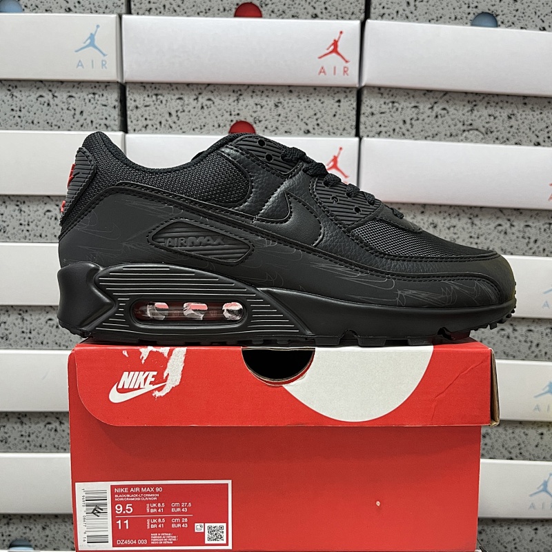 【XY Batch】 Air Max 90 40-46 黑红DZ4504-003