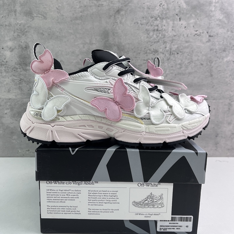 【LS Batch】Off-White C/O VirGil Abloh 白粉蝴蝶 36-41
