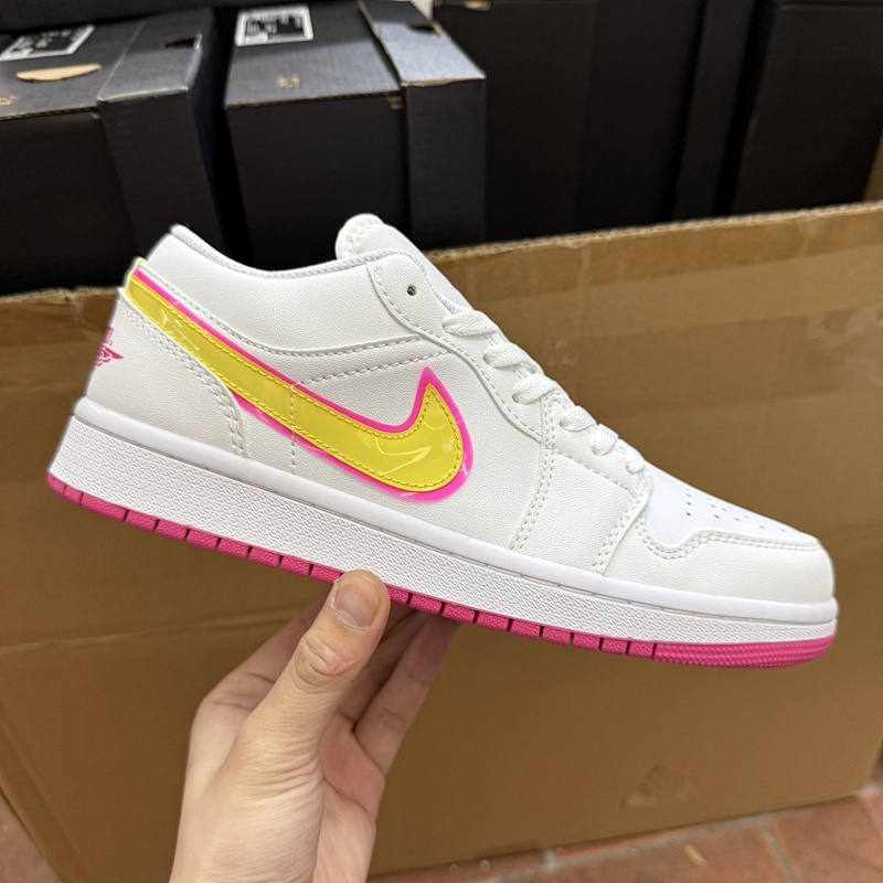 【XP2.0 Batch 】AJ1 low (36-47.5)白粉黄CV4610-100