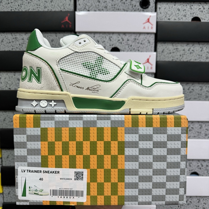 【TG Batch】Trainer 36-46白绿 帆布