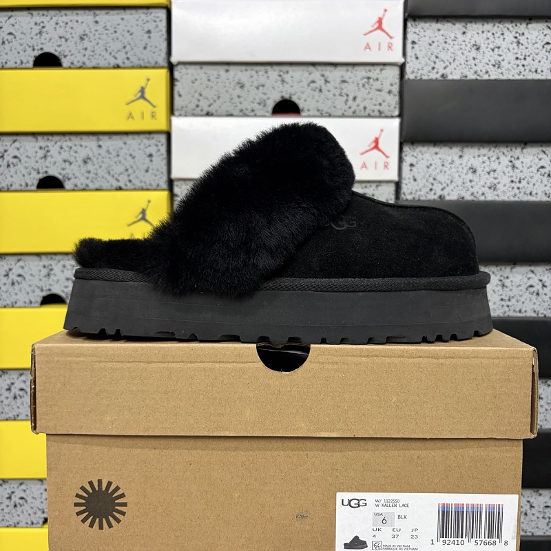 【YO Batch】Snow boots 雪地靴 星拖厚底黑色W/1122550 35-40