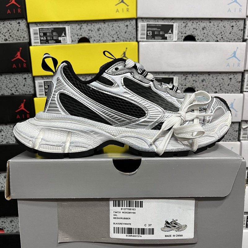 【OK Batch】3XL（35-45）白黑 1190