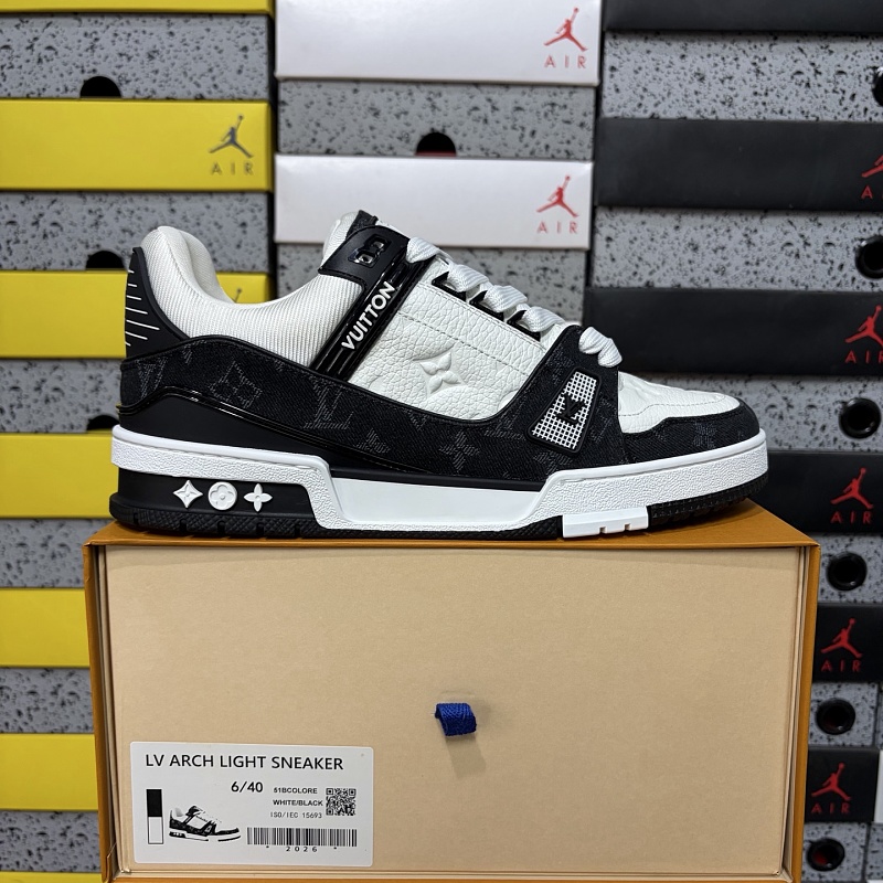 （47-49 500Y）【YO Batch】Trainer 黑白牛仔 35-49