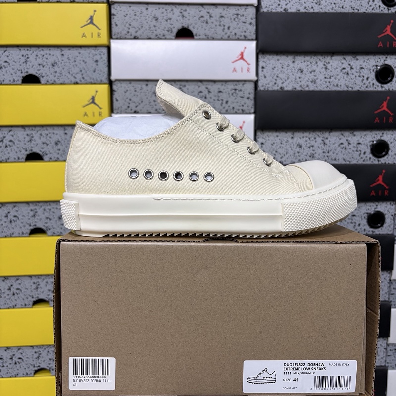 【GZ batch】RO / Rick Owens 瑞克·欧文斯（36-46）包头机能 帆布白