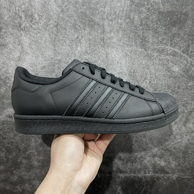 绿X Batch AD Originals Superstar EG4957 纯黑