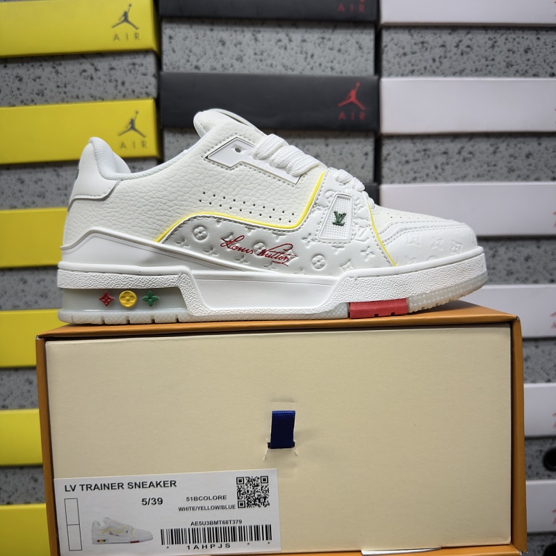 【小DT Batch 】Trainer 36-46 WHITE/YELLOW/BLUE 白黄蓝印纹
