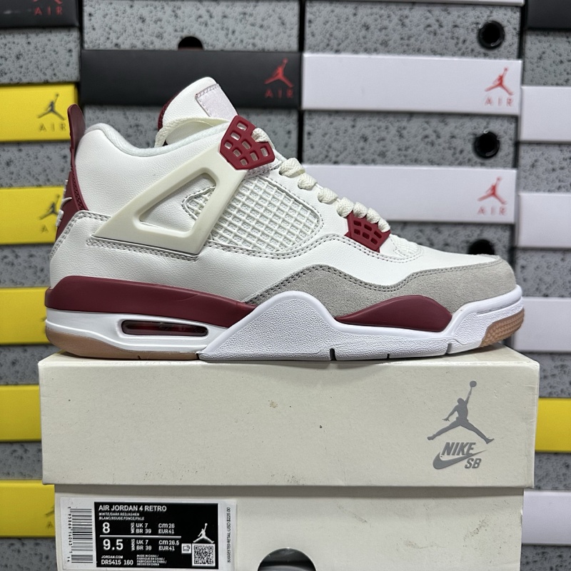 【CP Batch】J4 RETRO 35.5-48 DR5415-160 白红