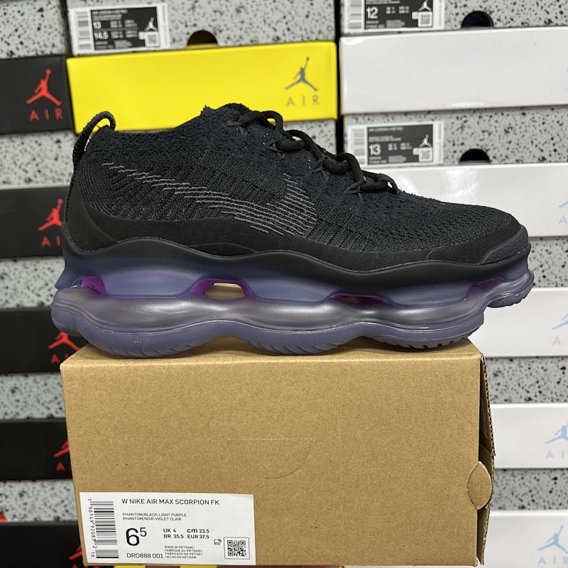 【XP Batch】 Air Max Scorpion FK 35.5-46 DR0888 001黑紫