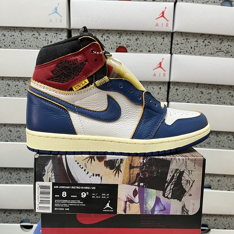 PK4.0 Union x Air Jordan AJ1 Retro High NRG 联名四色拼接黑脚趾 BV1300-146