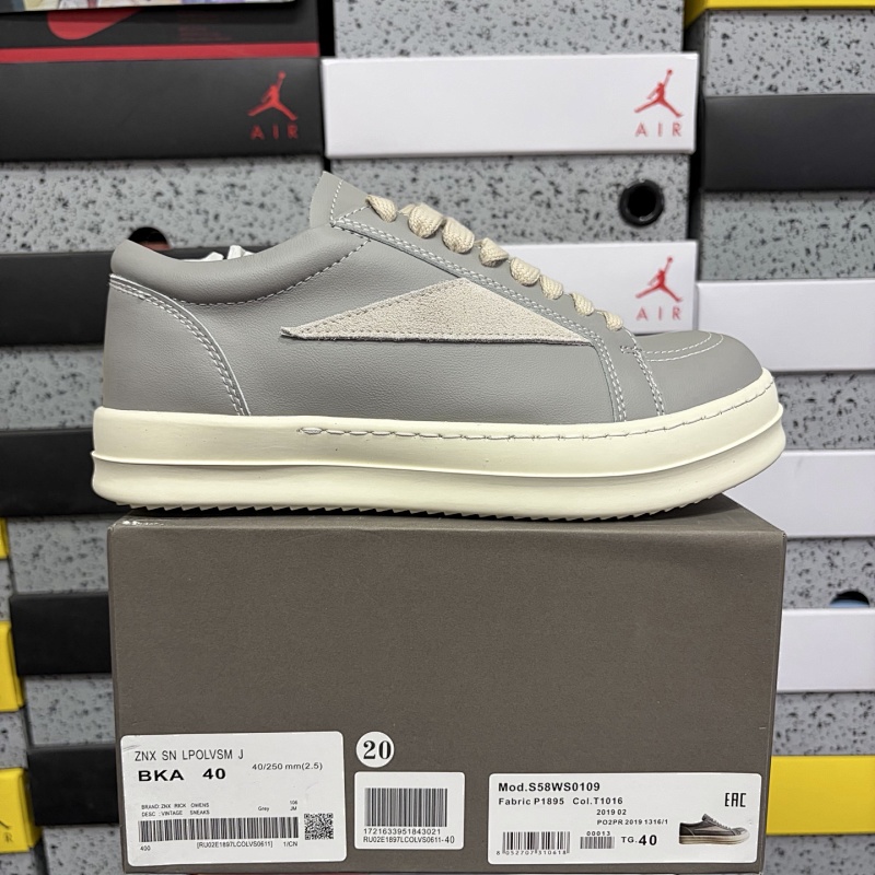 【OK Batch】Rick Owens Drkshdw 35-46 灰白皮