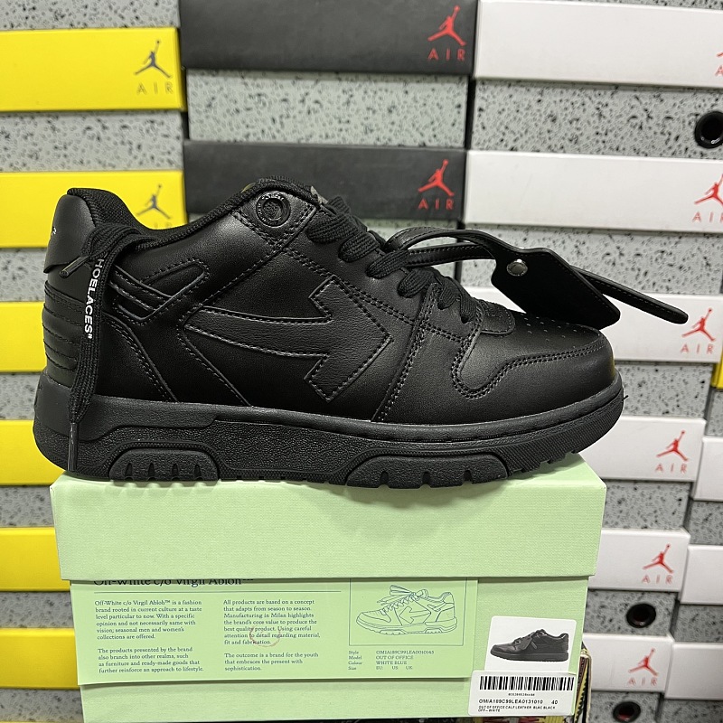 【C Batch】 OFF-WHITE Out Of Office 35-47 黑色 31010